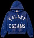 Vale Forever Classico Zip Up Hoodie 'Sapphire'