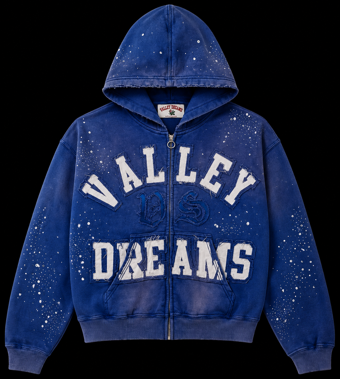 Vale Forever Classico Zip Up Hoodie 'Sapphire'