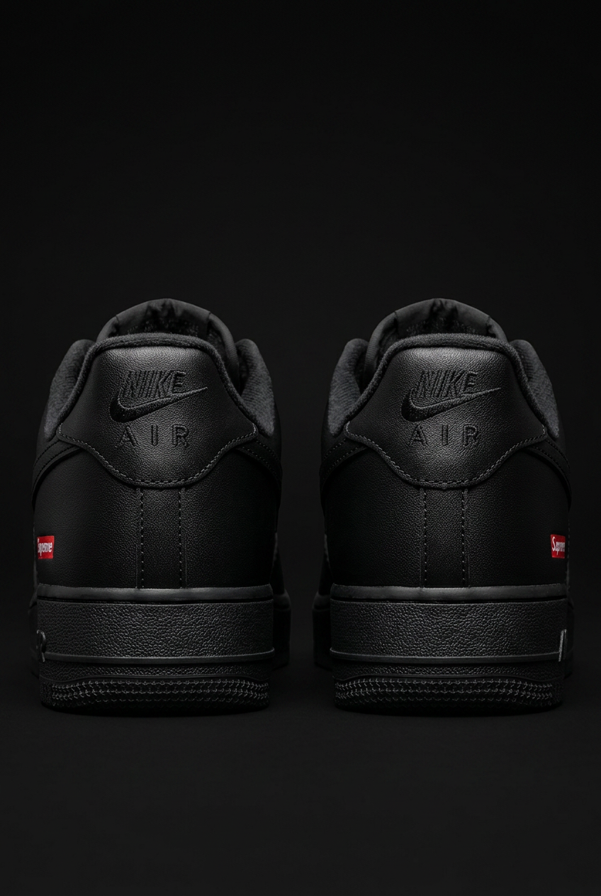 Supreme x Nike Air Force 1 Low 'Box Logo - Black'