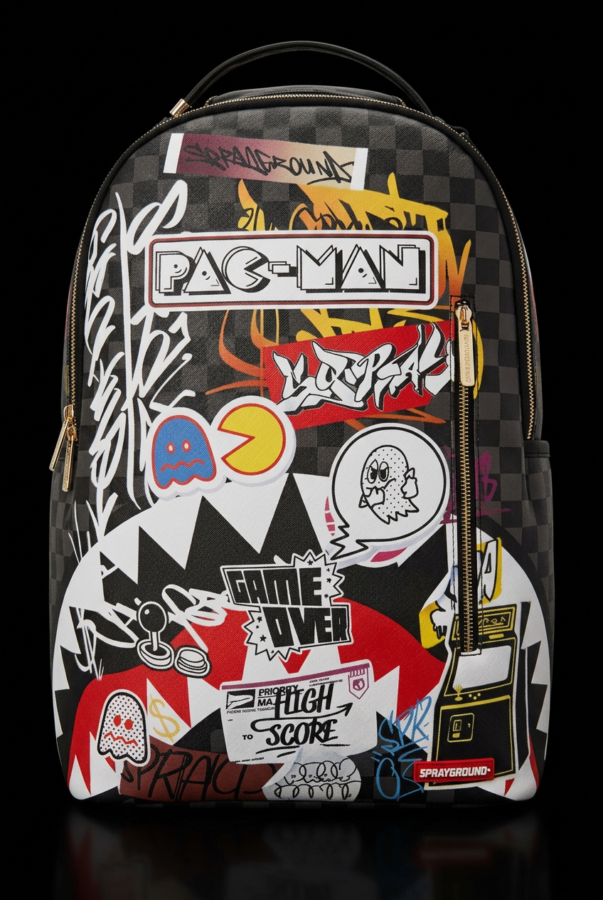 Sprayground Pac-Man Graffiti