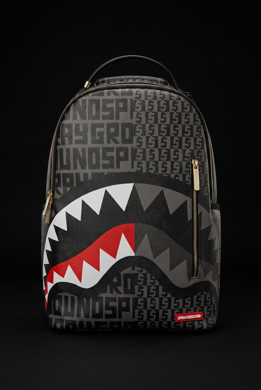 Sprayground Sharkfinity backpack Black