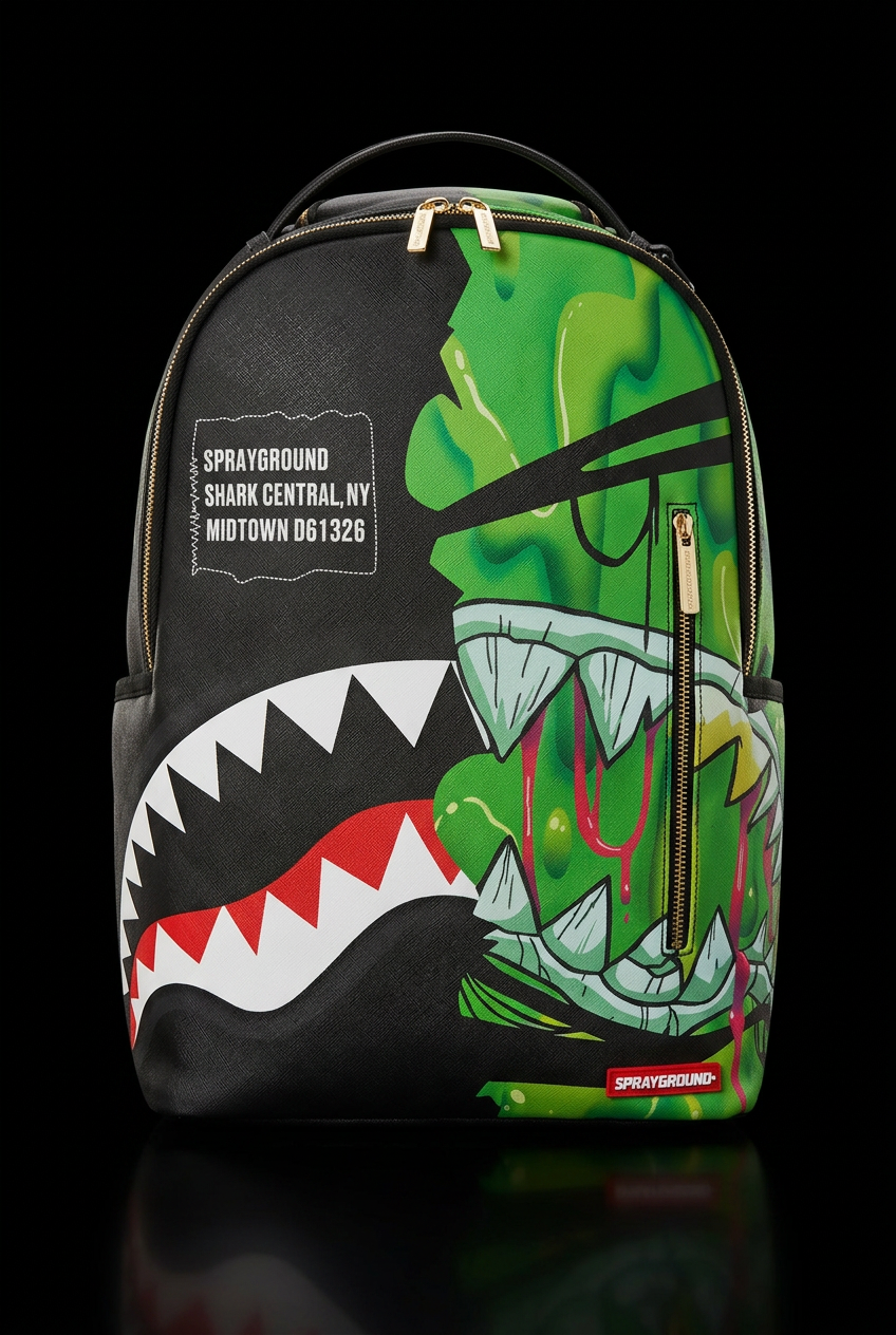 Sprayground Zombie Ooze Shark