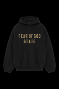 Fear of God Essentials Fleece Hoodie Black