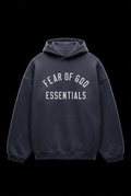 Fear of God Essentials Fleece Hoodie Marine