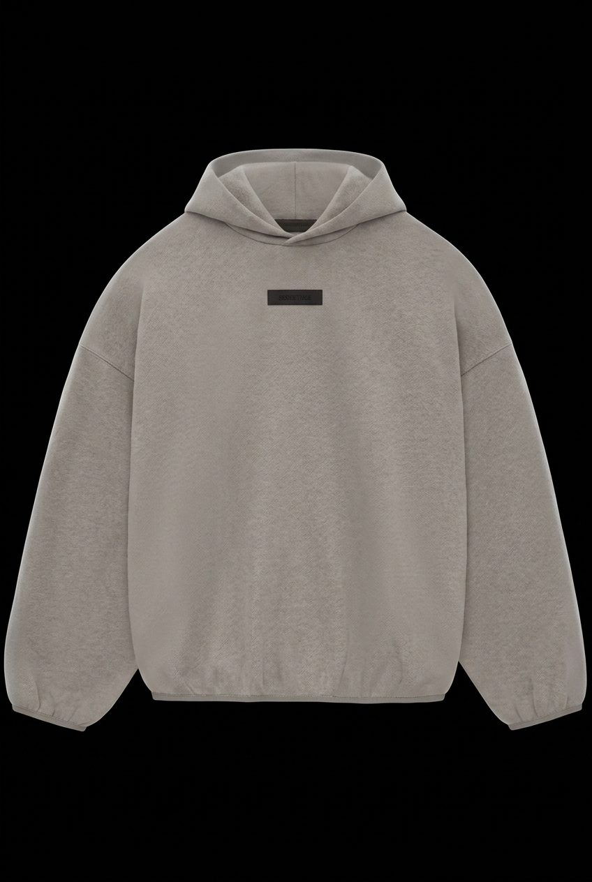 Fear of God Essentials Core Collection Hoodie Heather Grey
