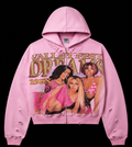 Vale Forever Dreams Zip Up Hoodie 'Pink'