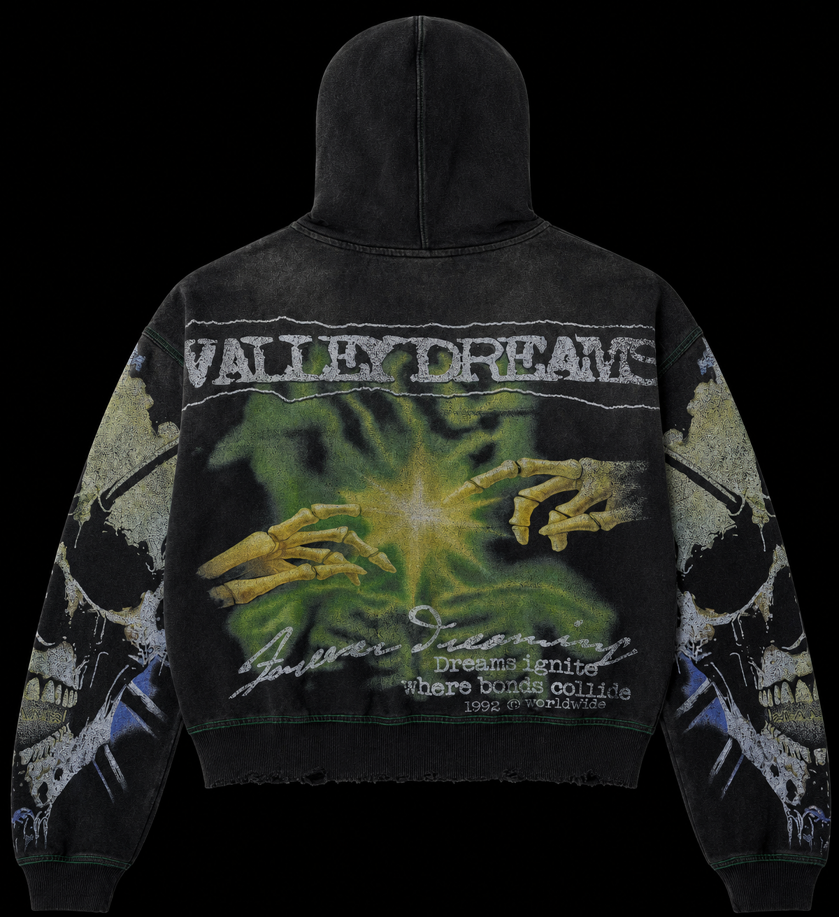 Vale Forever Gravedigger Zip Up 'Black'