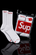 Supreme x Hanes Crew Socks