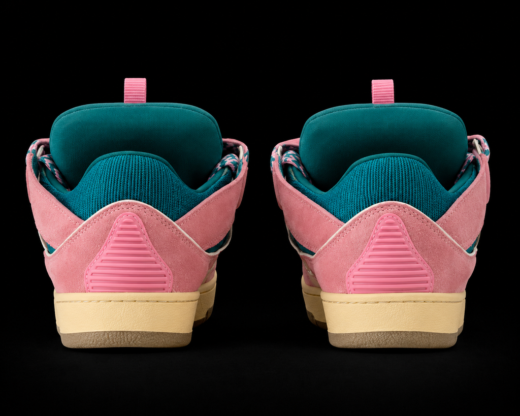 Lavins Pink/Blue Jumbo Laces
