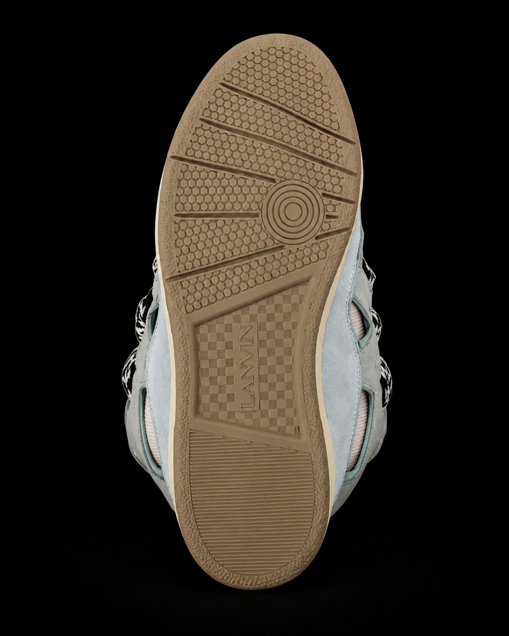 Lavins Blue Jumbo Laces