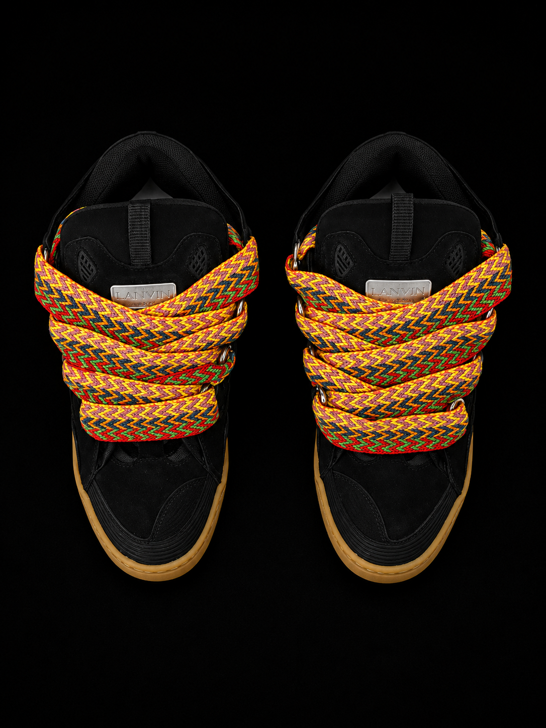 Lavins black With Jumbo Laces
