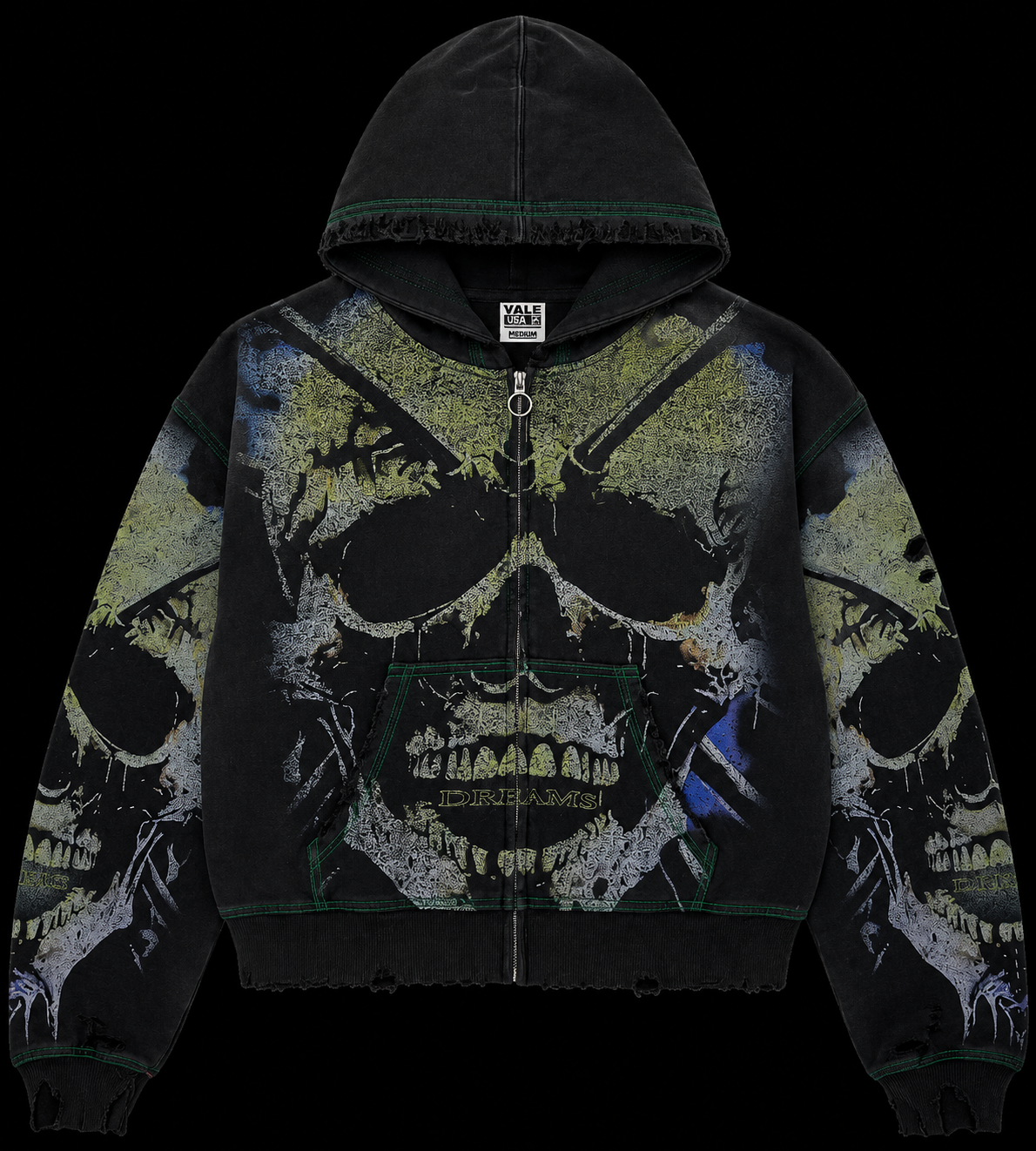 Vale Forever Gravedigger Zip Up 'Black'