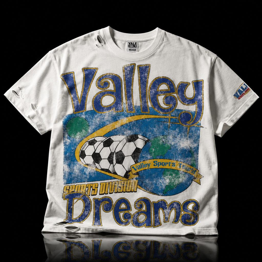 Vale Forever Futball Tee 'White'
