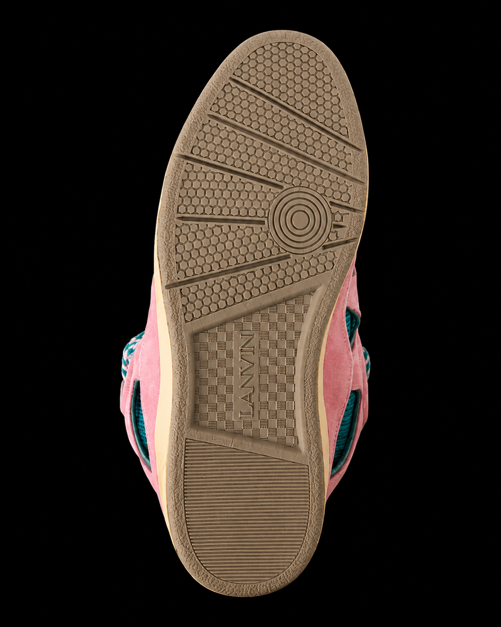 Lavins Pink/Blue Jumbo Laces