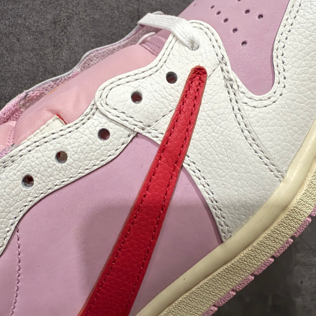 Jordon 1 Low Travis Scott Tropical Pink