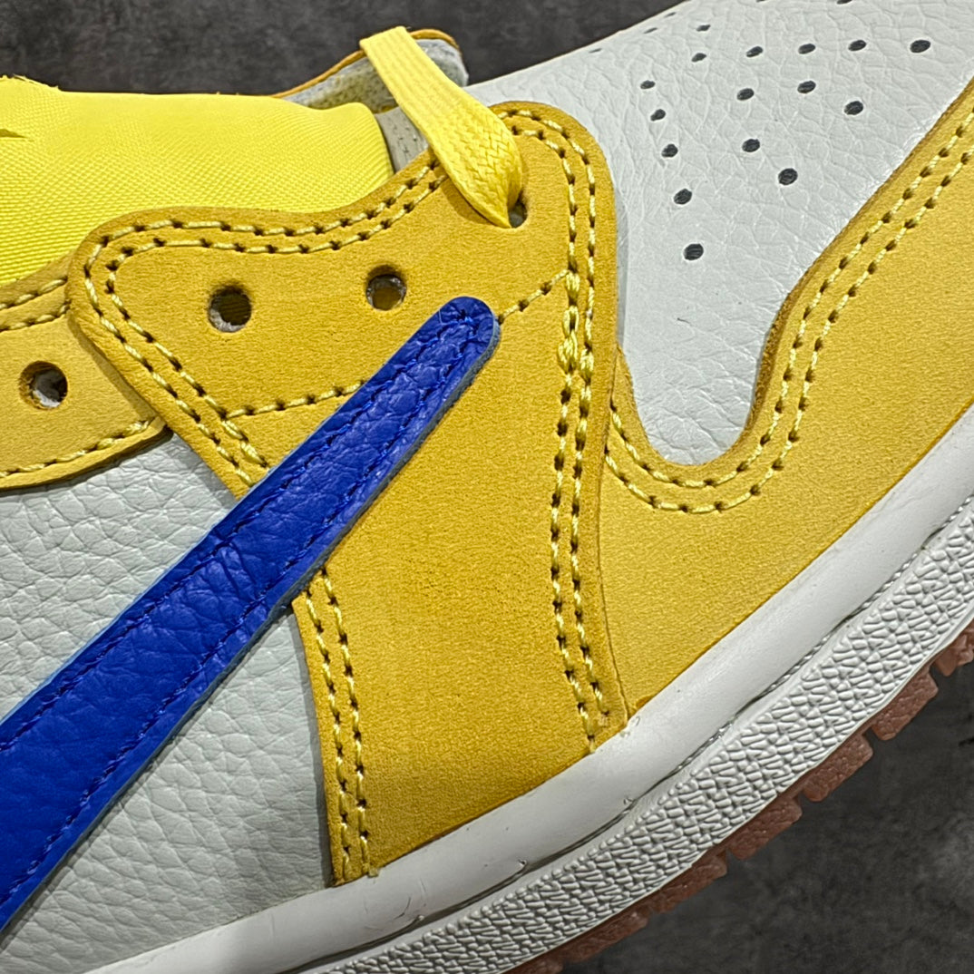 Jordan 1 Travis Scott Canary Yellow