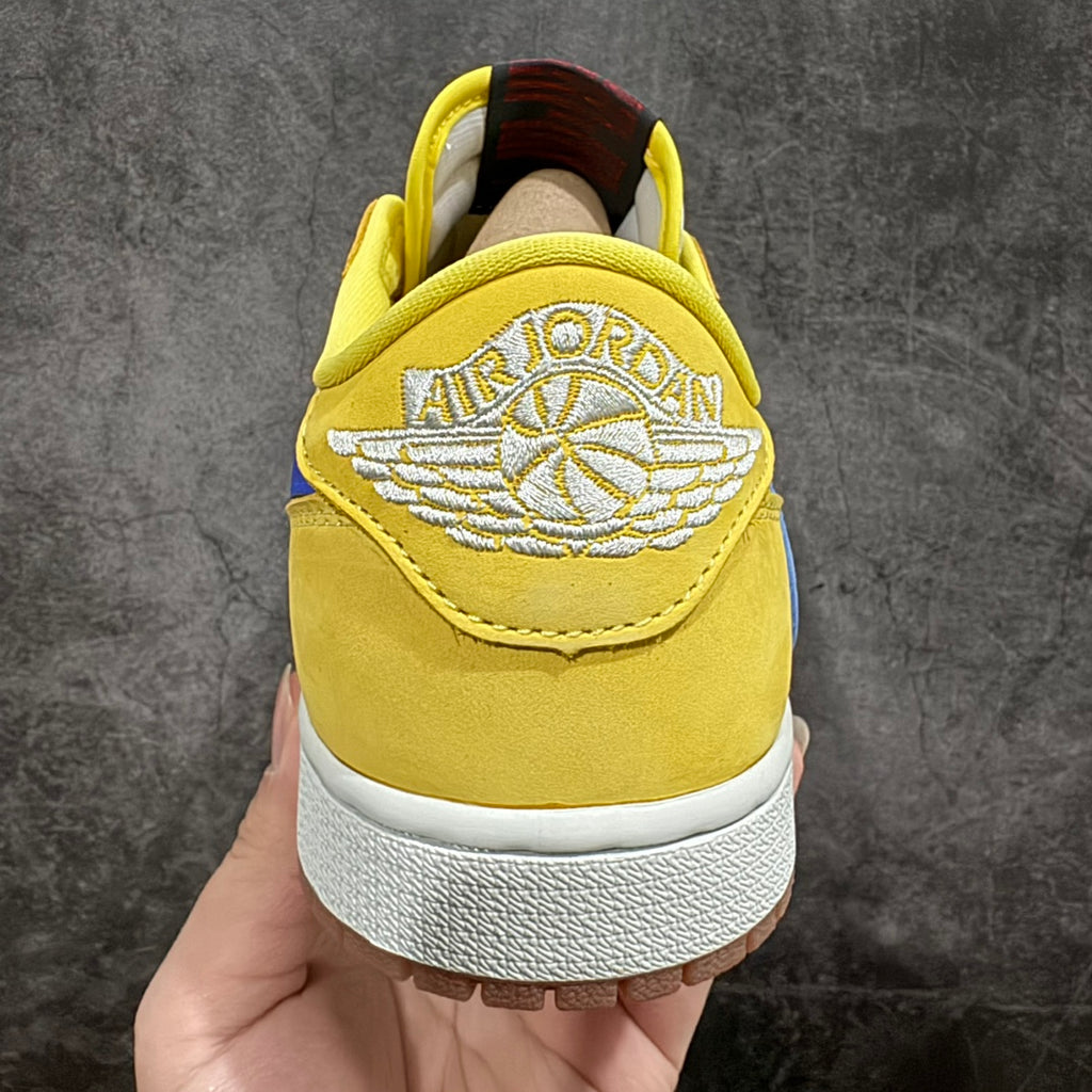 Jordan 1 Travis Scott Canary Yellow