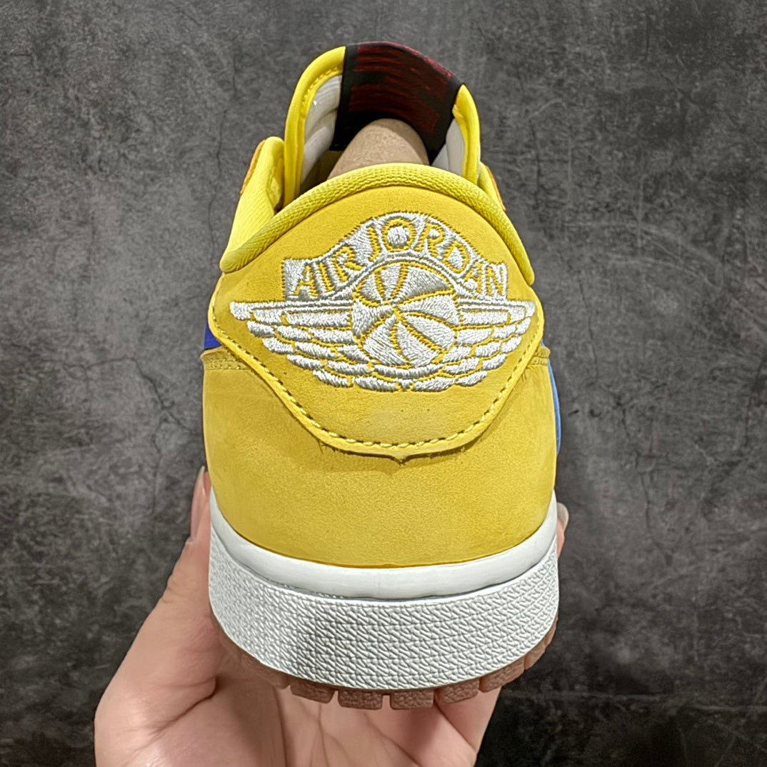 Jordan 1 Travis Scott Canary Yellow