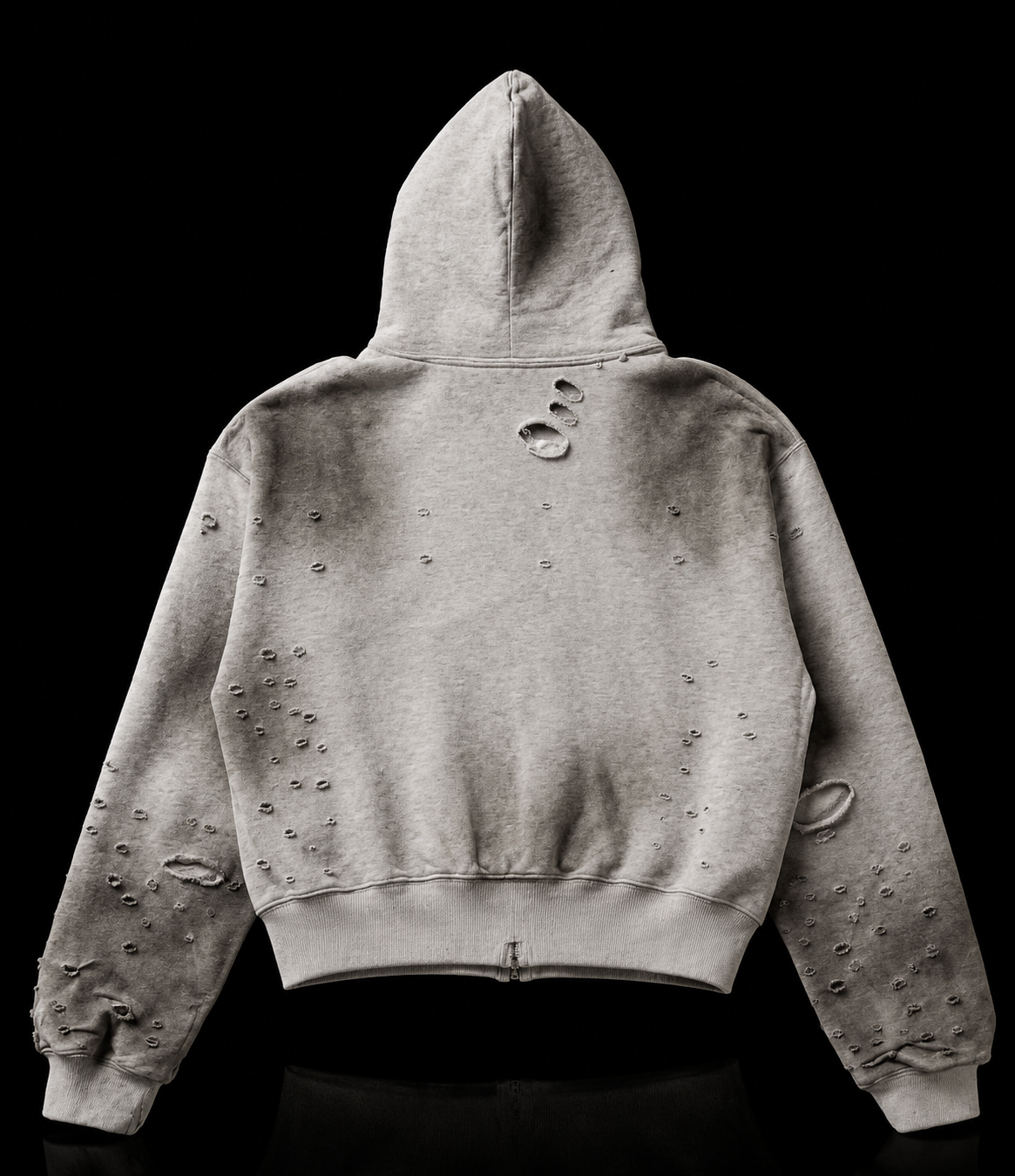 Vale Forever Valley Fest Zip Up Hoodie 'Grey'