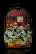 Sprayground Torn Packaging DLXSV Backpack 'Brown'