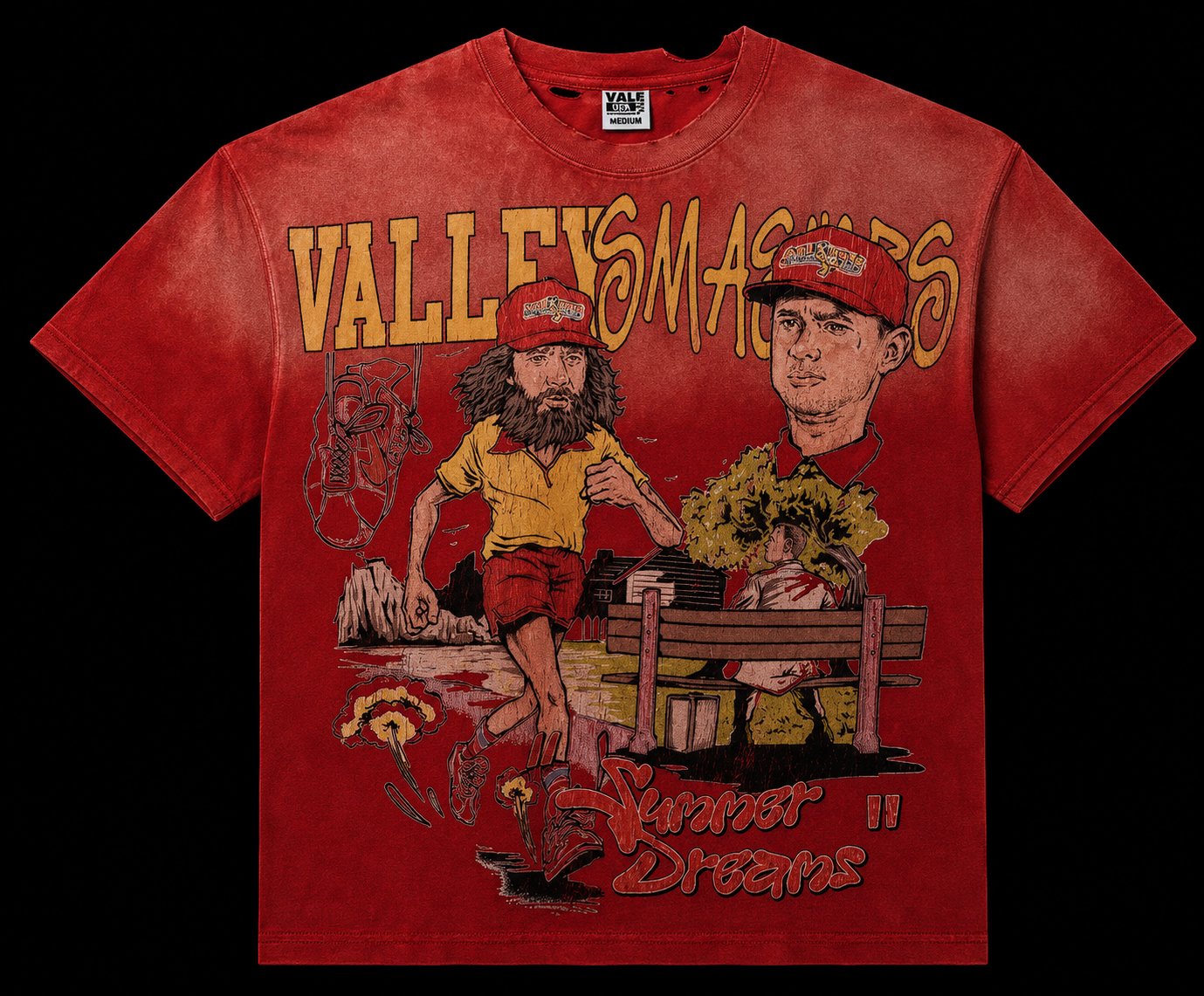Vale Forever Forest Tee 'Red'