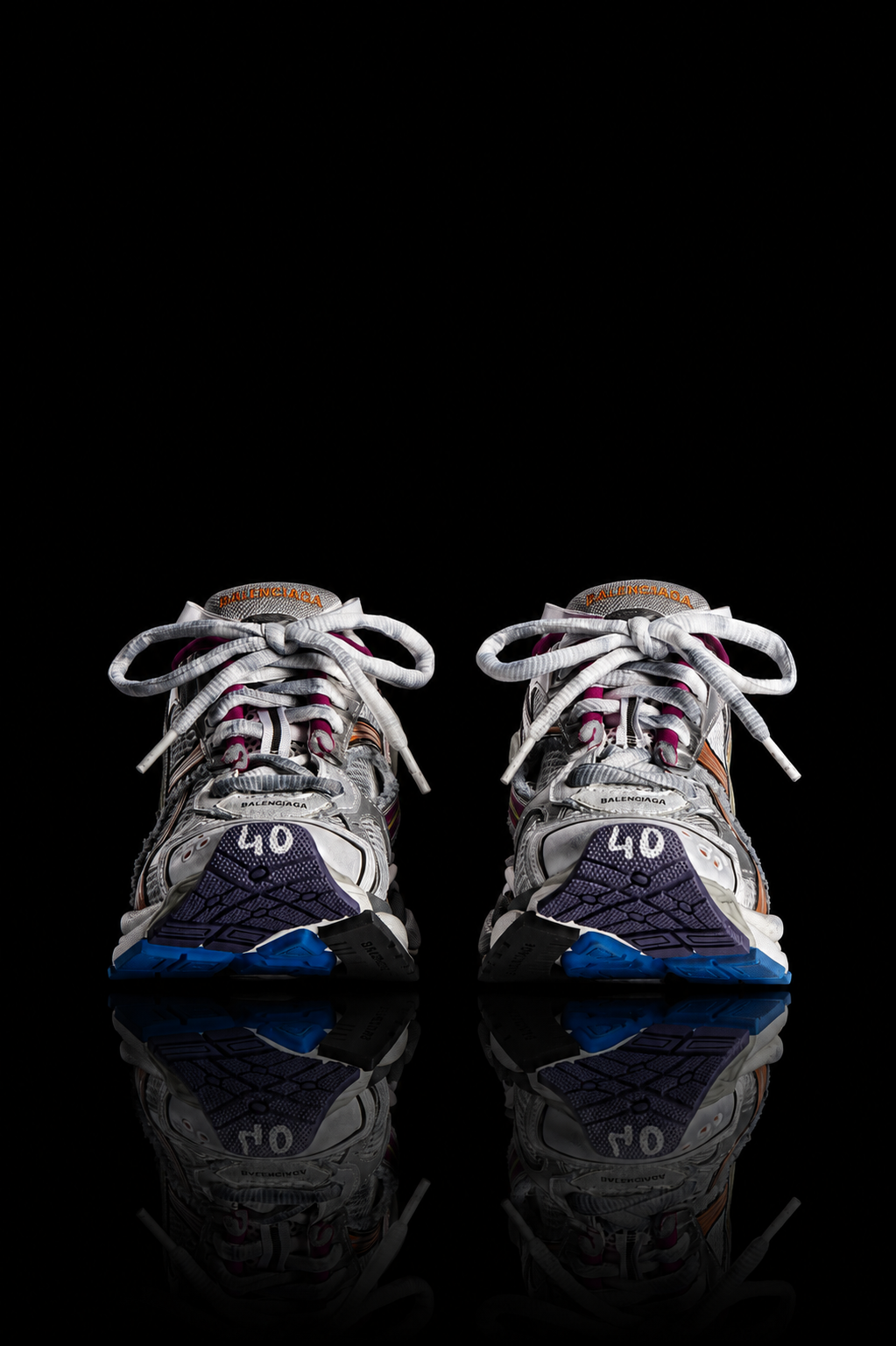 Balenciaga Runner Sneaker in multicolor mesh and nylon