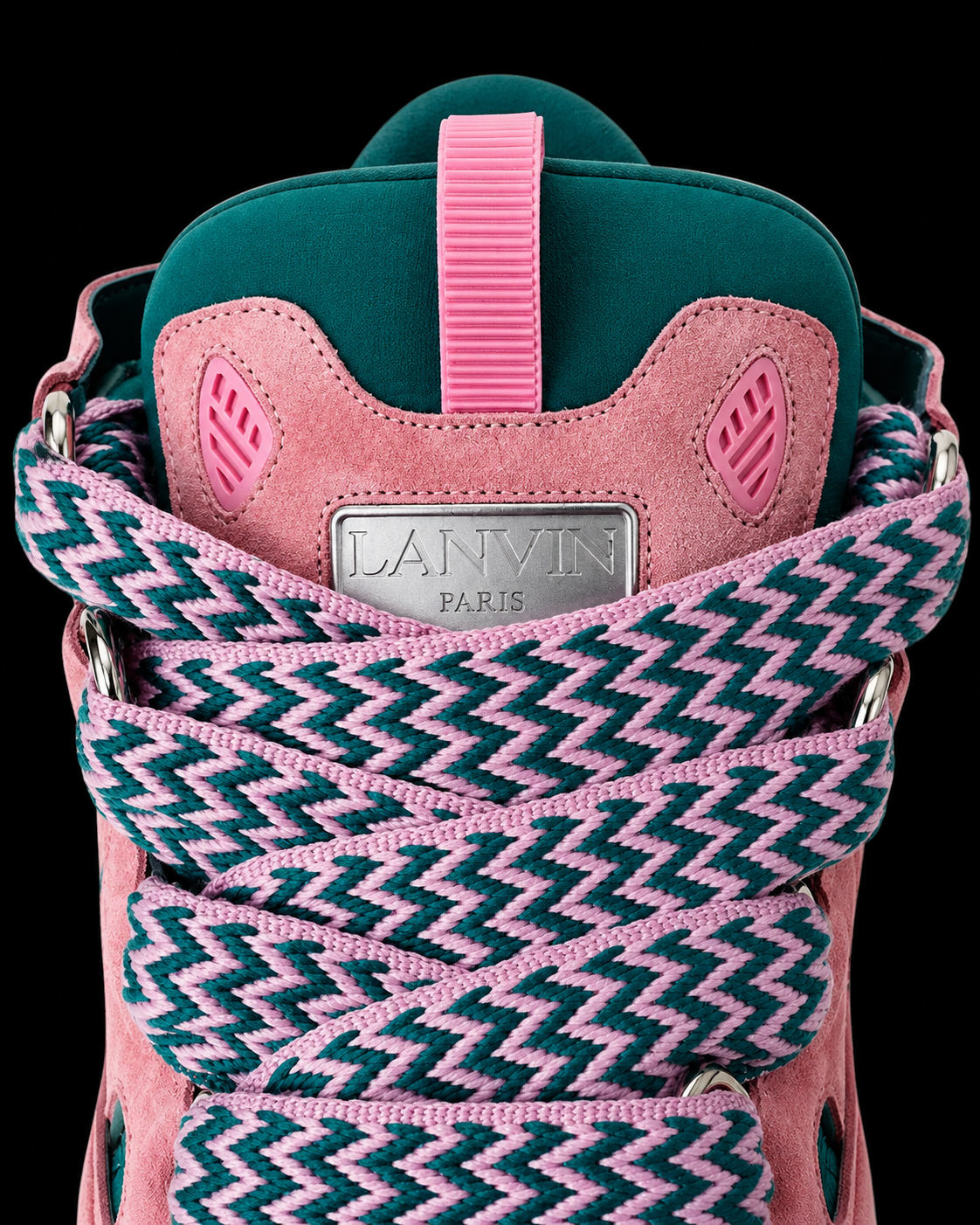 Lavins Pink/Blue Jumbo Laces