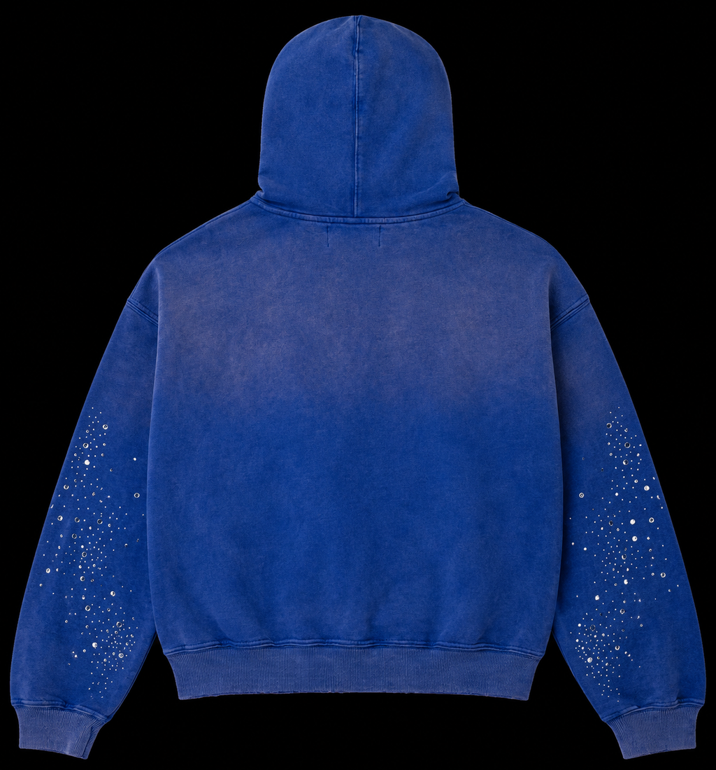 Vale Forever Classico Zip Up Hoodie 'Sapphire'