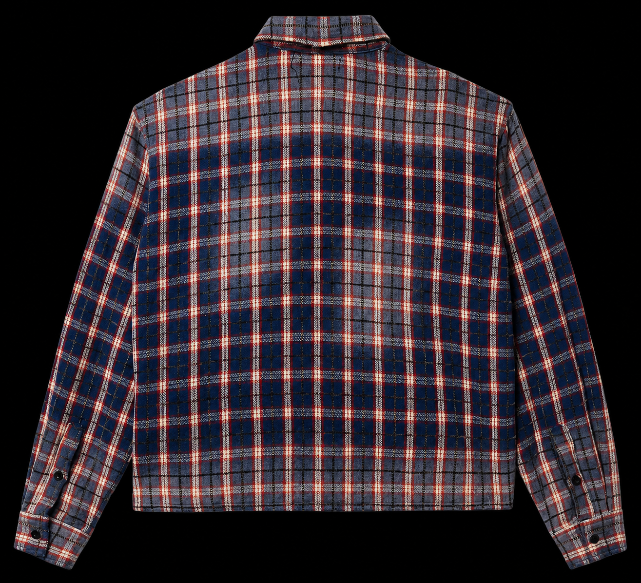 Vale Forever American Cup Flannel 'Navy/Red'