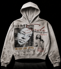 Vale Forever Valley Fest Zip Up Hoodie 'Grey'