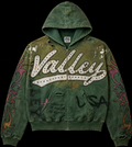 Vale Forever Inferno Zip Up 'Green'